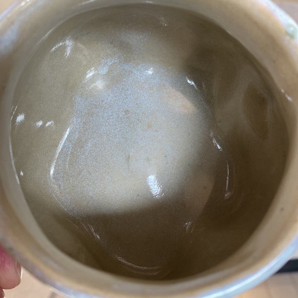 2  x Wheel thrown mugs shaped by hand into unique shapes 16 Oz - Picture 10 of 11